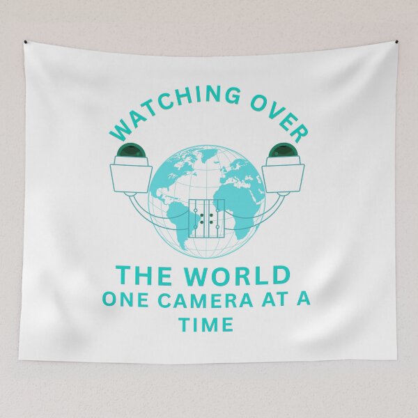 Item preview, Watch Over The World designed and sold by FiberatWorkTechs.