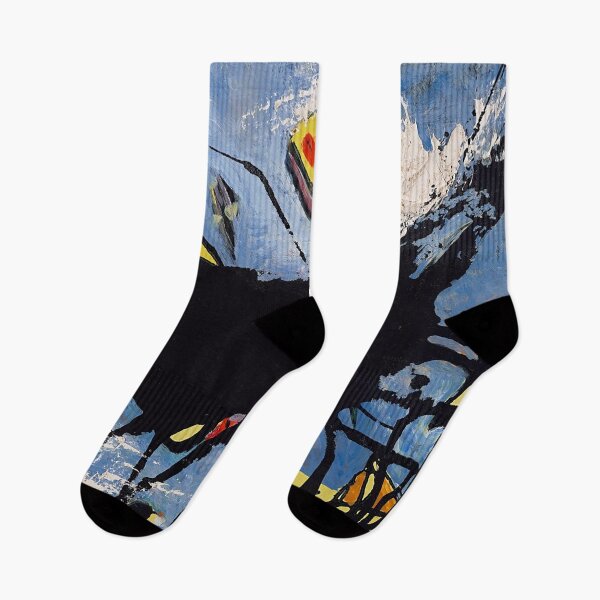 Item preview, Jackson Pollock Poured Black Shape designed and sold by MelvaReyaz.