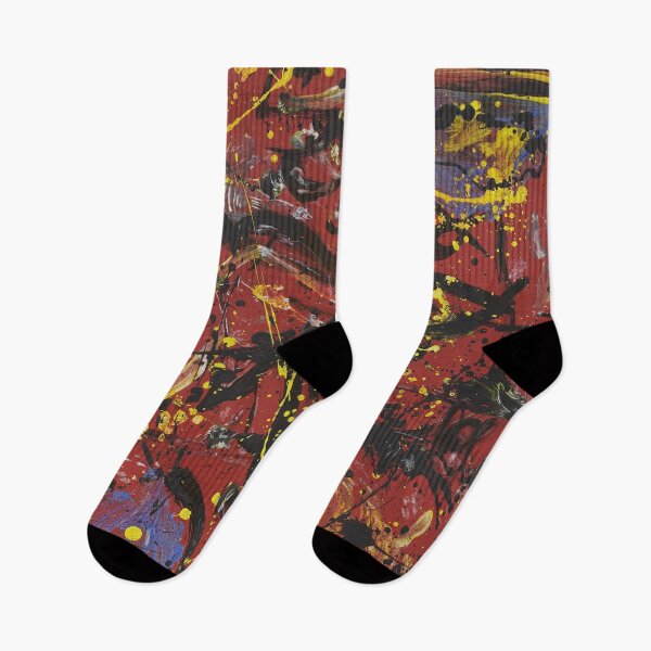 Item preview, Jackson Pollock Red Composition designed and sold by MelvaReyaz.