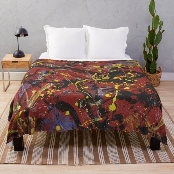 Item preview, Jackson Pollock Red Composition designed and sold by MelvaReyaz.