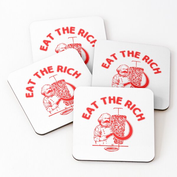 Item preview, Eat The Rich Doner Dner Kebab Karl Marx Socialist Hasan Piker designed and sold by amberleecarlile.