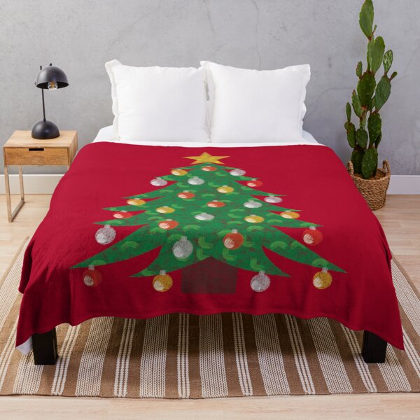 Item preview, Christmas tree art with small brush strokes. designed and sold by Vishpalette.