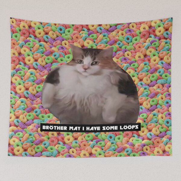 Item preview, Loops Brother Kitty designed and sold by ArtsyPrincess.