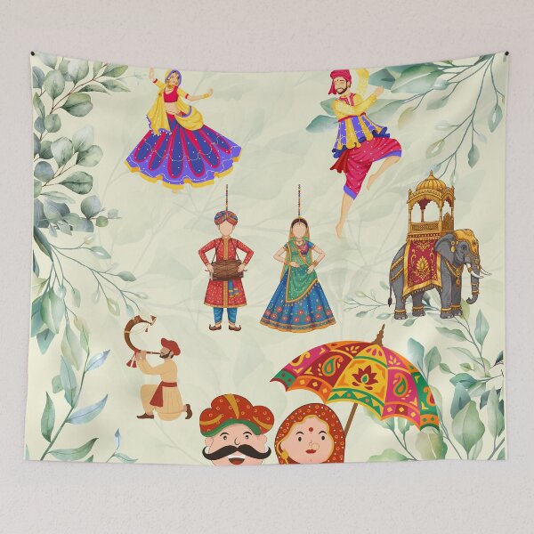 Item preview, Colorful India - Vibrant Rajasthan  designed and sold by Auraphonix.