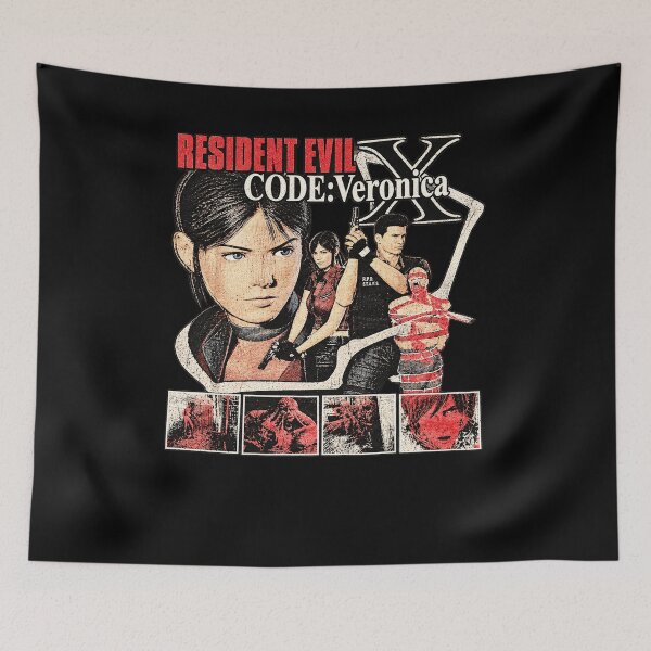 Item preview, Resident Evil Code Veronica X Retro Character Collage designed and sold by ABD998.