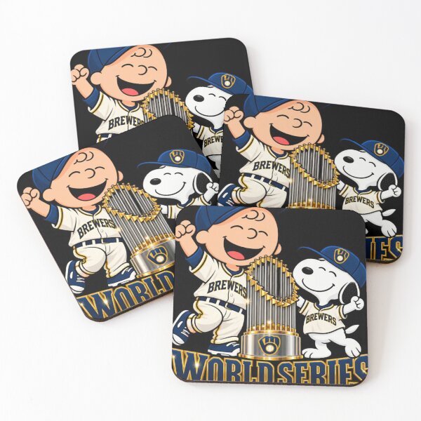 Item preview, Snoopy Brewers-World-Series 2026 designed and sold by KeeleyAberna.