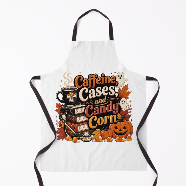 Item preview, Caffeine, Cases and Candy Corn – Funny Legal Nurse Halloween Gift designed and sold by CuteDesignables.