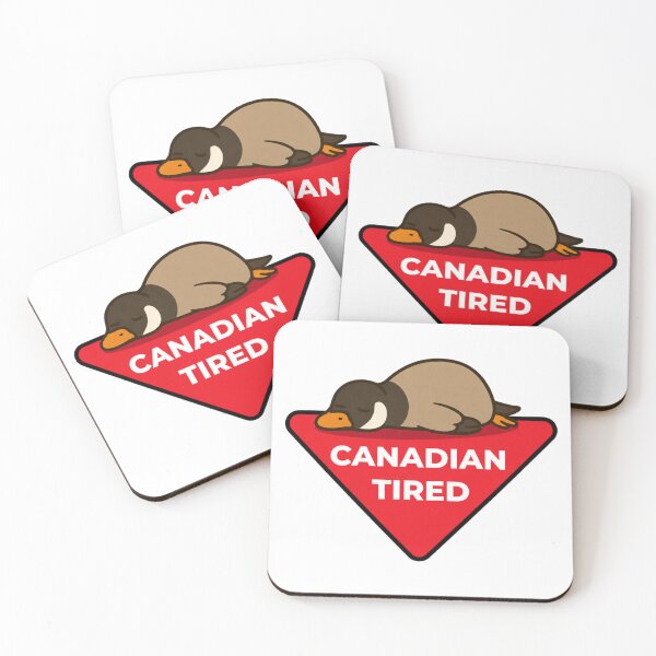 Item preview, Canadian Tired Goose Funny Canada designed and sold by OMITTEROMINOUS.