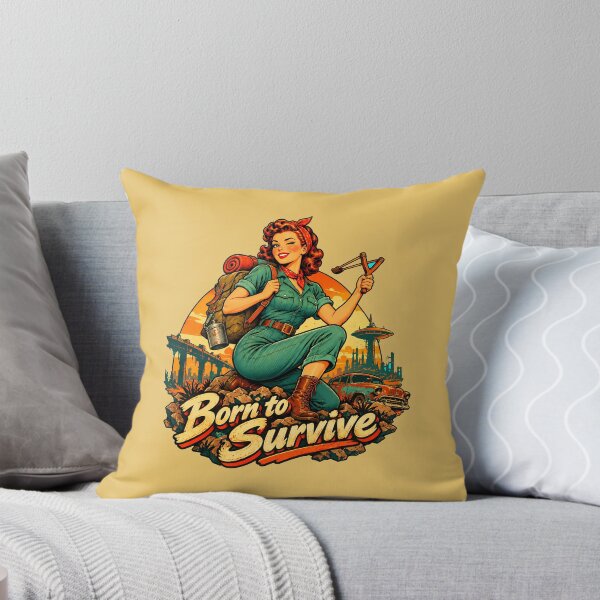 Item preview, Born To Survive Pin-Up Atomic Post-Apocalyptic designed and sold by LV-creator.