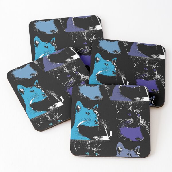 Item preview, Pop Art - Felix the Cat in Blue Tones designed and sold by ubiquitoid.