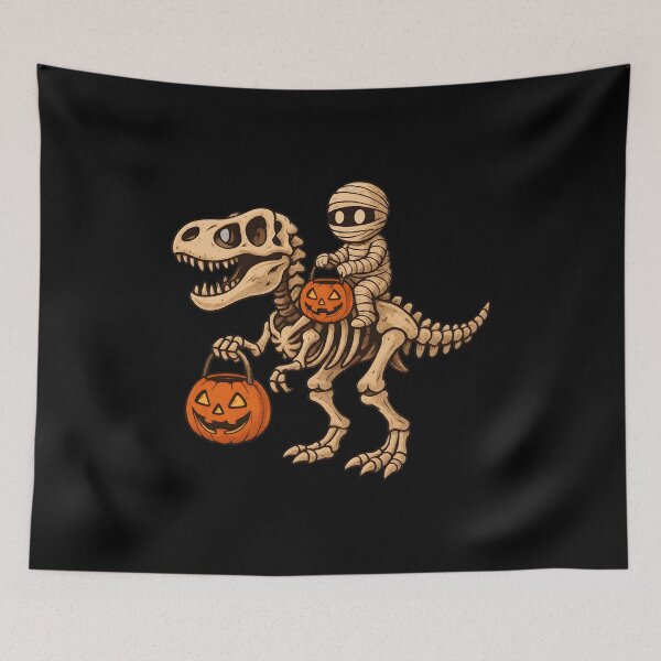 Item preview, Skeleton Dino Mummy Halloween Treat designed and sold by GiaoCalonas.