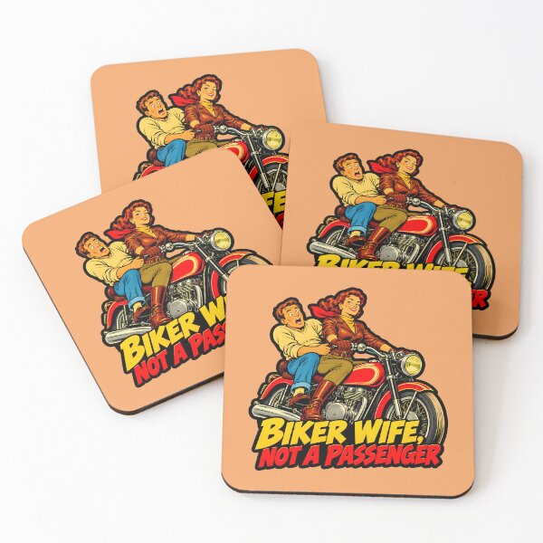 Item preview, Biker Wife Not A Passenger Pin Up Retro Biker designed and sold by LV-creator.