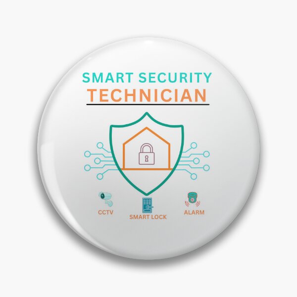 Item preview, Smart Security Technician designed and sold by FiberatWorkTechs.