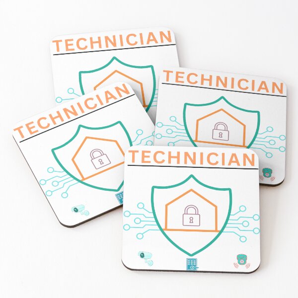 Item preview, Smart Security Technician designed and sold by FiberatWorkTechs.