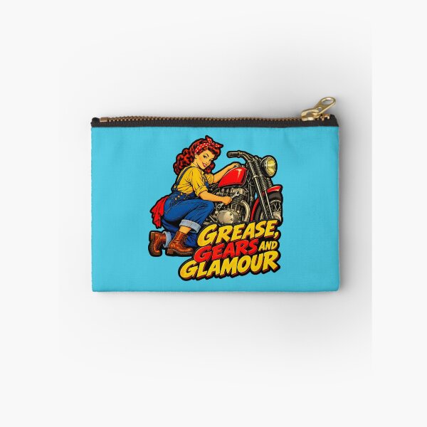 Item preview, Grease Gears And Glamor Pin Up Biker Mechanic designed and sold by LV-creator.