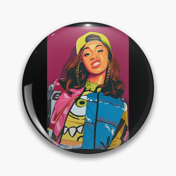 Item preview, Cardi B. Art designed and sold by KeeleyAberna.