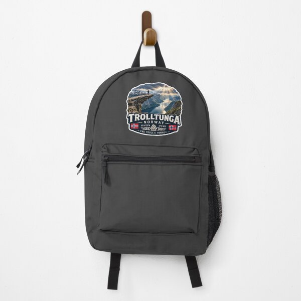 Item preview, Trolltunga Norway Epic Hiking and Fjord View Sticker TShirt 01 designed and sold by OuterShellUK.