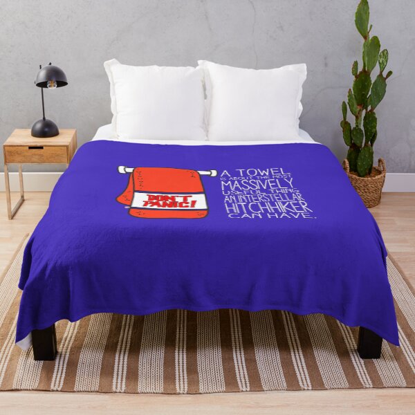 Item preview, Carry a Towel - Don't Panic Towel Day designed and sold by mapedx.