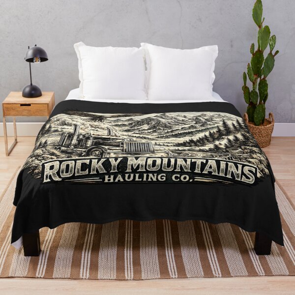 Item preview, Rocky Mountains Trucker & Engraved Eagle designed and sold by NomadForge.