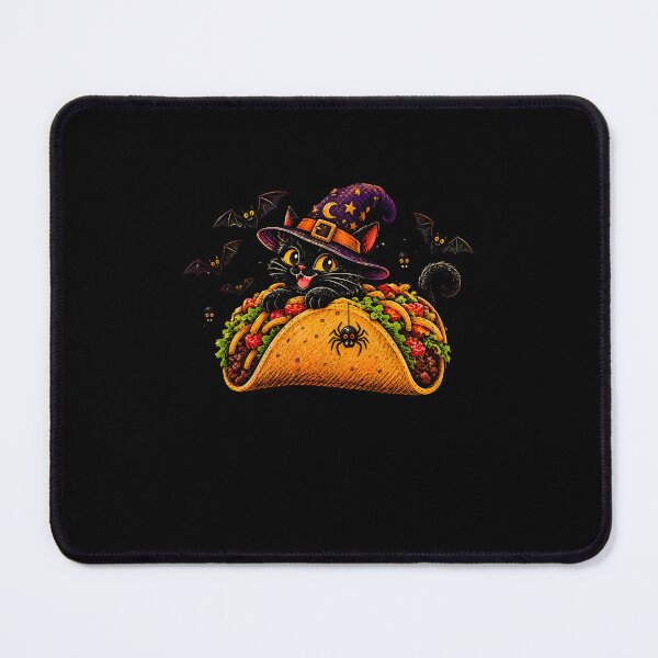 Item preview, Vintage Halloween Blackcat tacos designed and sold by larsenerro.