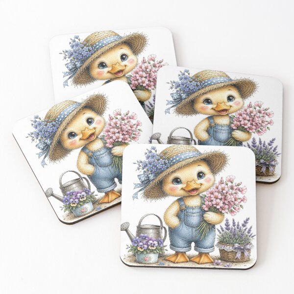 Item preview, Cute Duckling Gardener designed and sold by MichalHau.