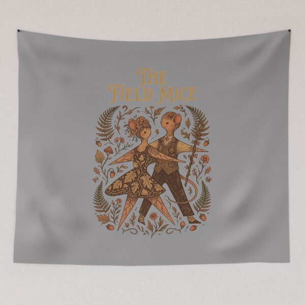 Item preview, The Field Mice Dancing Couple Graphic-67 designed and sold by SebastianWalz.