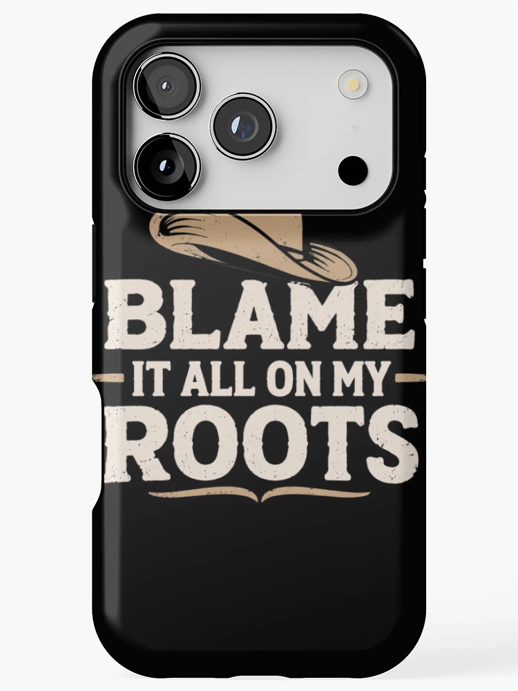 Thumbnail 1 of 4, iPhone Case, Country Roots Typography designed and sold by RolandoBraun.