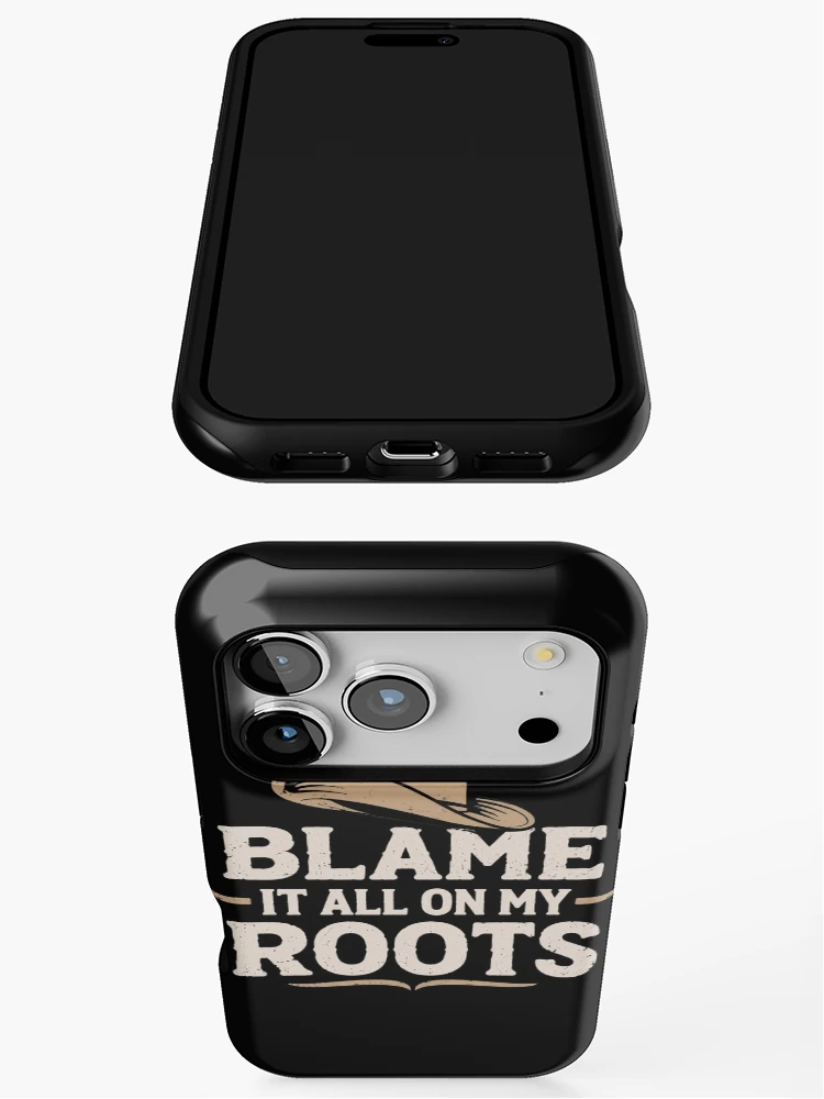 Thumbnail 3 of 4, iPhone Case, Country Roots Typography designed and sold by RolandoBraun.