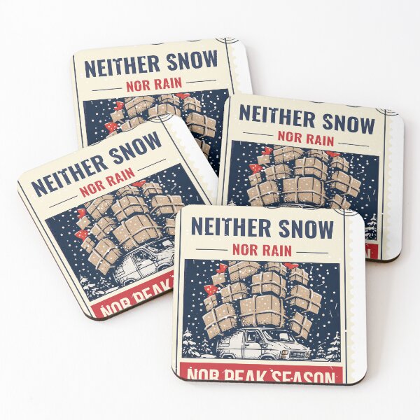 Item preview, Neither Snow Nor Rain Nor Peak Season designed and sold by Phaedra Jones.