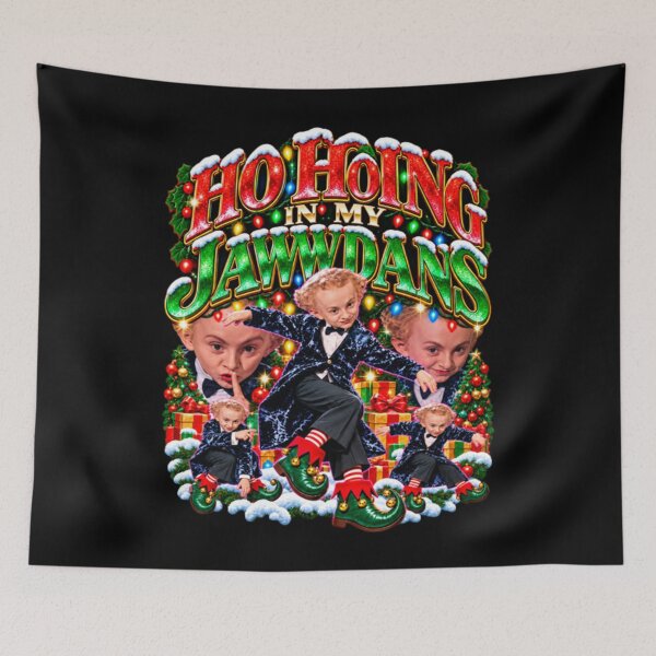 Item preview, Ho-Hoing in My Jordans Christmas Leprechaun designed and sold by Tonkhawartwork.