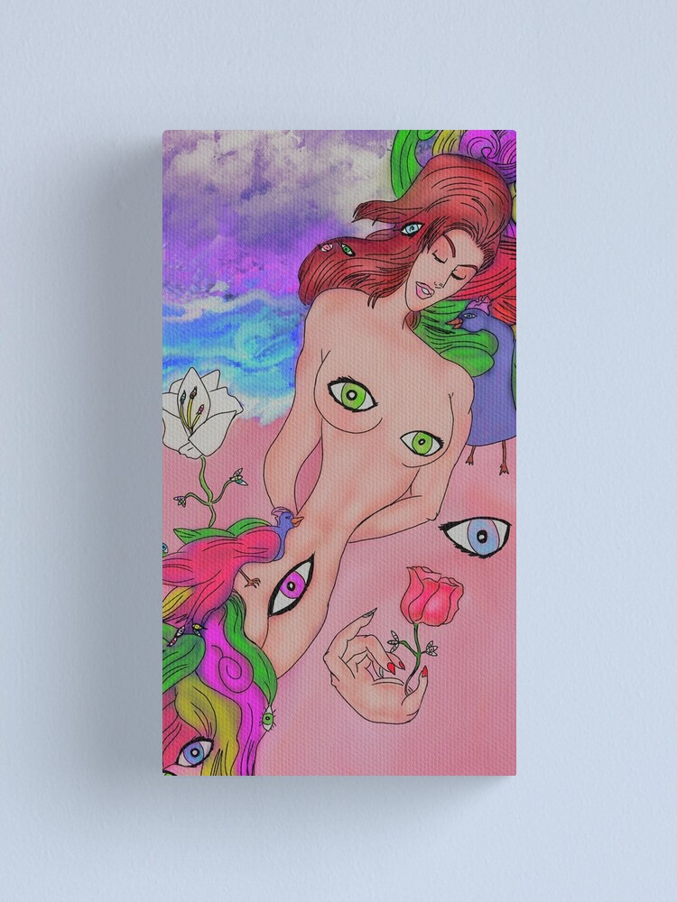 Alternate view of Nightingale Sings Canvas Print
