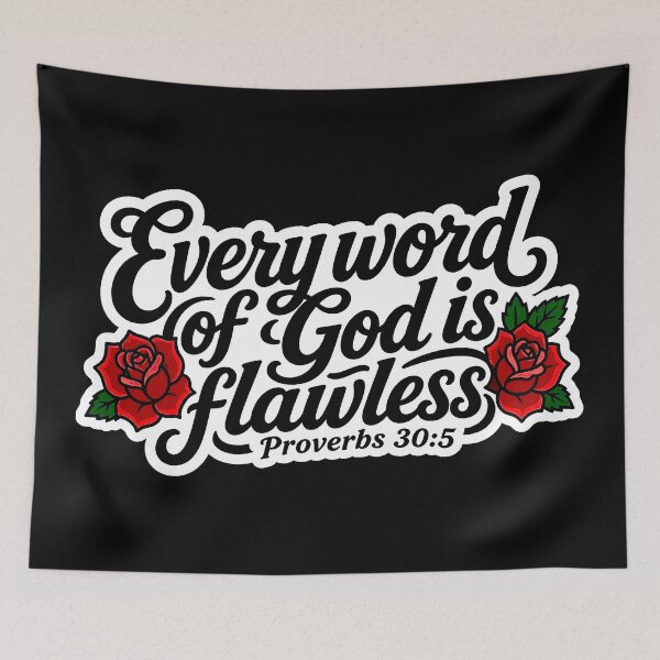 Item preview, Proverbs 30:5 Every Word Of God Is Flawless designed and sold by plushism.