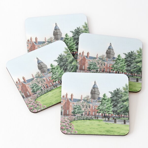 Item preview, Leeds UK Wall Art – Yorkshire Cityscape Painting designed and sold by POSTERIOCREW.