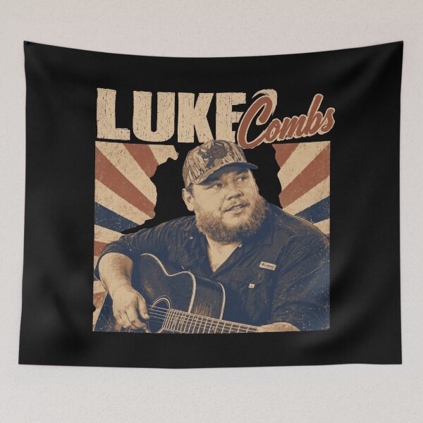 Item preview, Luke Combs Retro Art designed and sold by RolandoBraun.