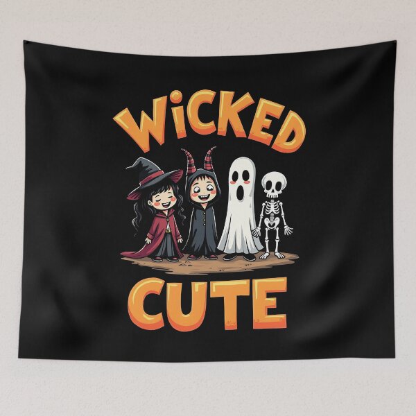 Item preview, Wicked Cute Funny Kids Halloween Costume Gift designed and sold by Say It With Ink.