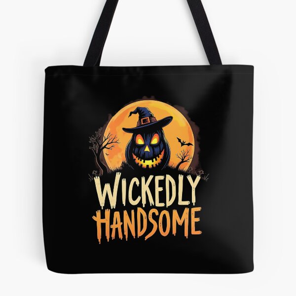 Item preview, Wickedly Handsome Funny Pumpkin Halloween Gift designed and sold by Say It With Ink.