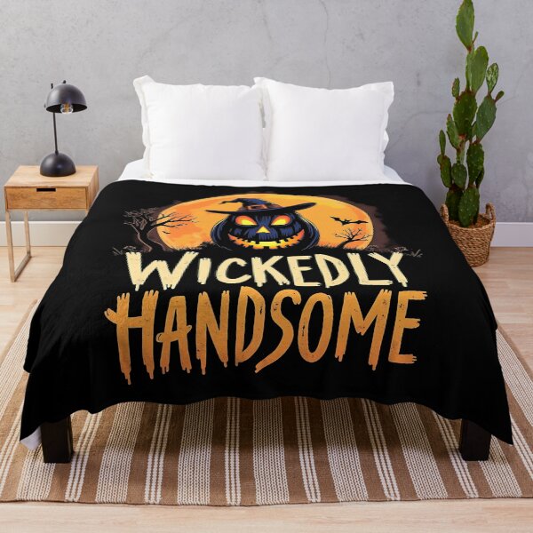 Item preview, Wickedly Handsome Funny Pumpkin Halloween Gift designed and sold by Say It With Ink.