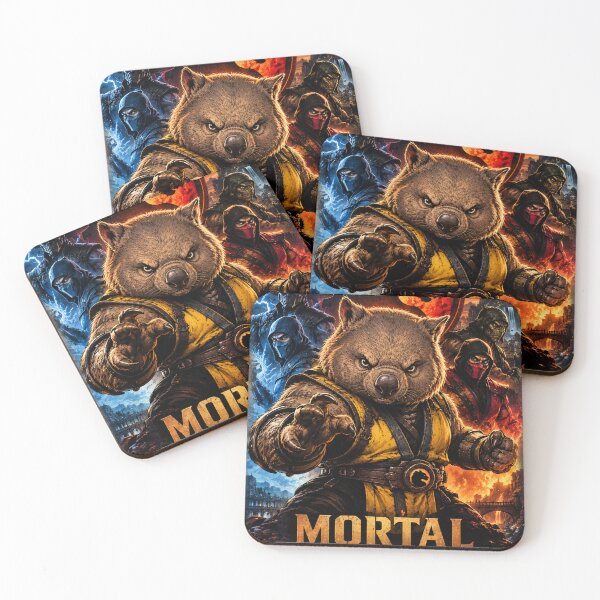 Item preview, Mortal Wombat designed and sold by halibutgoatramb.