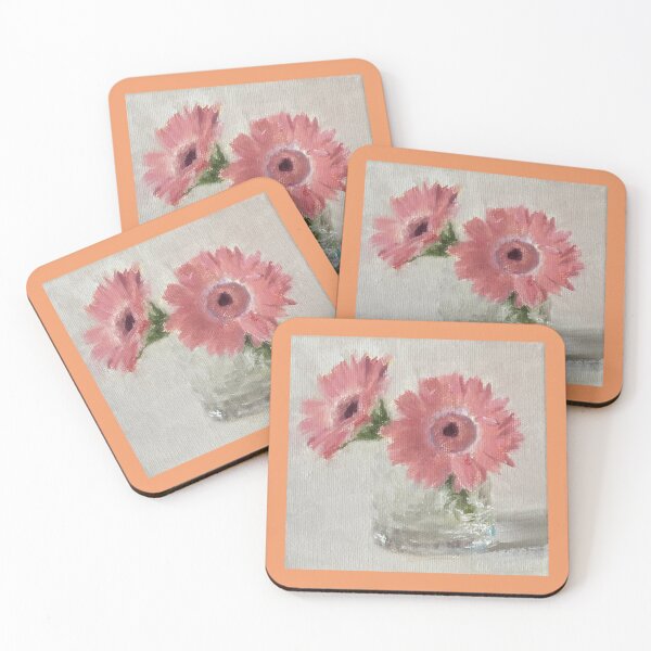 Item preview, Pink Daisy Blossom Trio designed and sold by VibrantFlower.