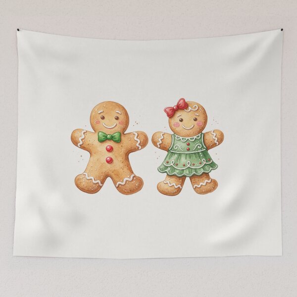 Item preview, Watercolor Gingerbread Bakery Christmas Holiday Shop designed and sold by DeviCraftStudio.