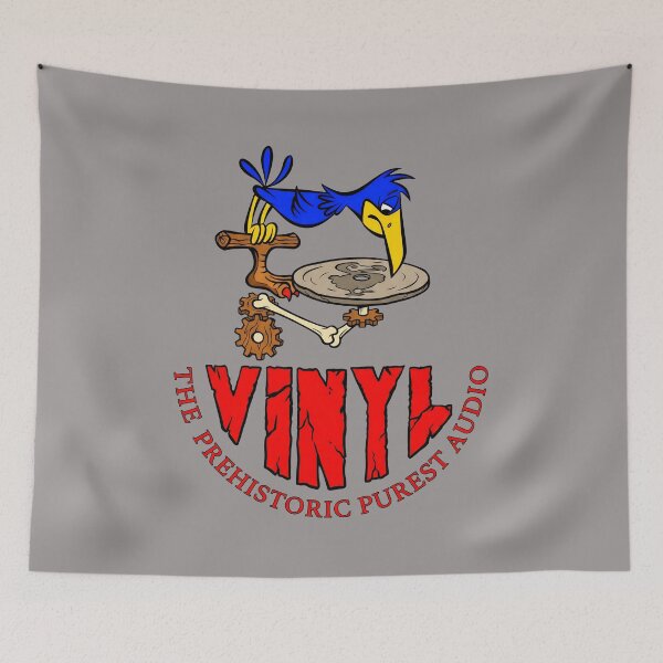Item preview, Vinyl DJ Bird Trap Cartoon Tee-30 designed and sold by AylinBahr.