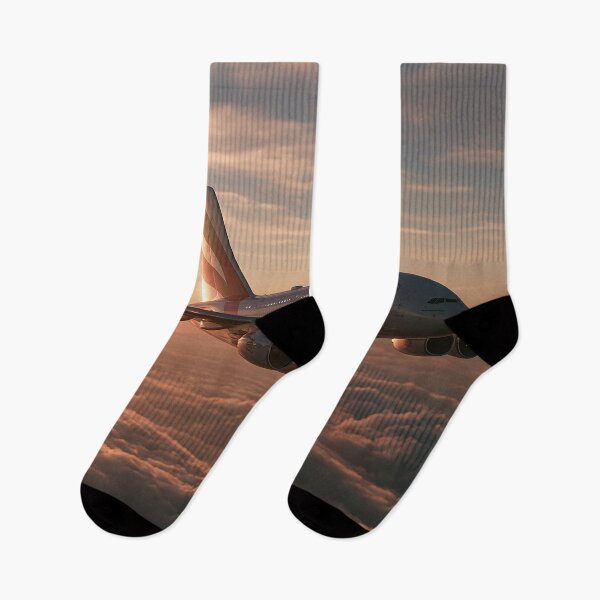 Item preview, Emirates A380 Above the Sunrise Clouds designed and sold by Skyframe Aviation.