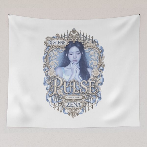 Item preview, Vintage Pearl Frame Zena RESCENE Pulse Graphic designed and sold by Valereekmerch.