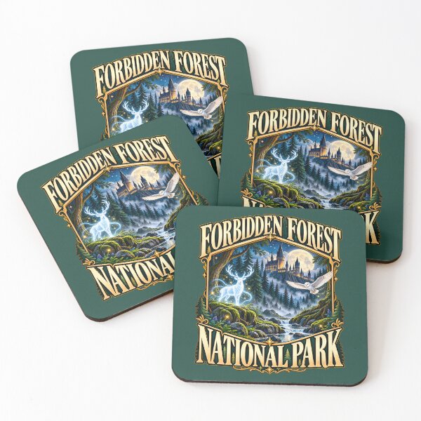 Item preview, Forbidden Forest National Park | Retro Fantasy Forest Adventure designed and sold by Aesthetic-Avenue.