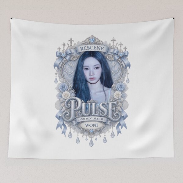Item preview, Woni RESCENE Pulse Dusty Blue Ribbon Visual designed and sold by Valereekmerch.
