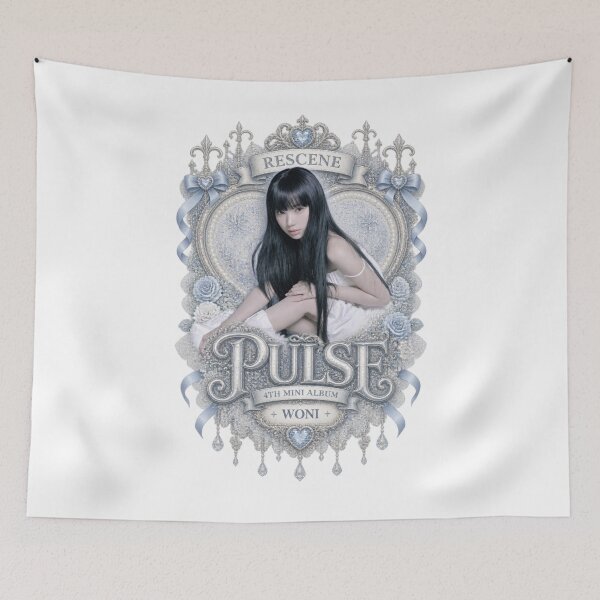 Item preview, Vintage Pearl Frame Woni RESCENE Pulse Graphic designed and sold by Valereekmerch.