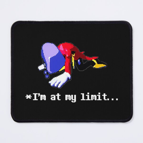 Item preview, I'm At My Limit Knuckles Sonic The Hedgehog Gaming Meme Fan designed and sold by EuphemiaFa.