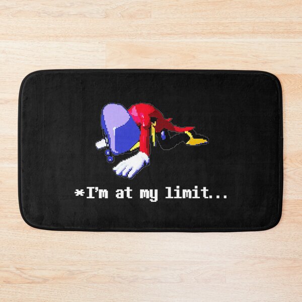 Item preview, I'm At My Limit Knuckles Sonic The Hedgehog Gaming Meme Fan designed and sold by EuphemiaFa.