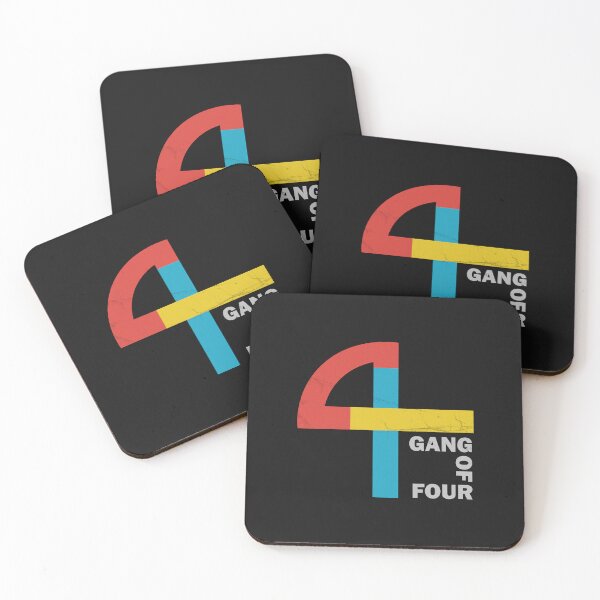 Item preview, Gang of Four Post-Punk Vintage Graphic – Minimalist 80s New Wave Band Shirt designed and sold by THE MODA STEREO.