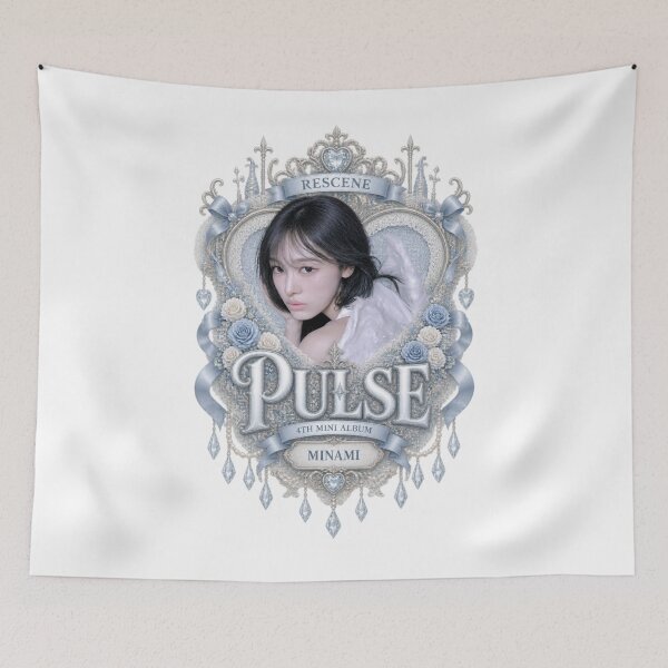 Item preview, Vintage Pearl Frame Minami RESCENE Pulse Graphic designed and sold by Valereekmerch.